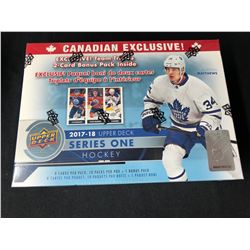 2017-18 Upper Deck Series One Hockey Trading Cards Box