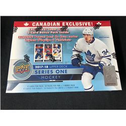 2017-18 Upper Deck Series One Hockey Trading Cards Box