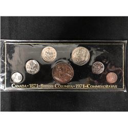 1871-1971 CANADA BRITISH COLUMBIA COMMEMORATIVE COIN SET