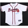 Image 1 : Dale Murphy Signed Braves Jersey Inscribed "NL MVP 82, 83" (Radkte COA)