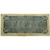 Image 2 : 1861 THE CONFEDERATE STATE OF AMERICAN $50