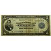Image 1 : 1914 CLEVELAND OH $5 BANK NOTE SERIES OF 1918