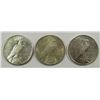 Image 2 : 1922 P-D-S PEACE DOLLARS