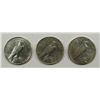 Image 2 : 1922 P-D-S PEACE DOLLARS