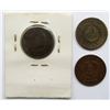 Image 2 : 3- 1865 TWO CENT PIECES