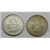 Image 1 : 2-BU MORGAN DOLLARS:  1884-O & 1885-O