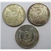 Image 2 : 3-1904-O MORGAN SILVER DOLLARS