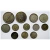 Image 2 : 12-SILVER INDIA RUPEE COINS