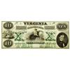 Image 1 : 1877 $10 VIRGINIA TREASURY NOTE, RICHMOND