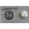 Image 2 : 1997 & 2002 AMERICAN SILVER EAGLES