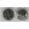 Image 1 : 2-2013 CANADA 1oz SILVER MAPLE LEAF