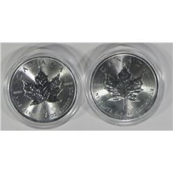 2-2018 CANADA MAPLE LEAF 1oz .999