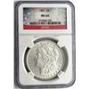 Image 1 : 1887 MORGAN $ NGC MS 64