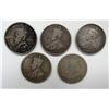 Image 2 : 5 - AUSTRALIAN "GR BRIT" SILVER ONE FLORIN TWO