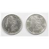 Image 1 : 1884-O & 1887 MORGAN DOLLARS