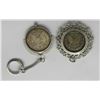Image 4 : 2-Morgan Silver Dollars in pendants AU Morgan