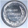 Image 2 : 1920 MAINE COMMEM HALF DOLLAR, CH BU+