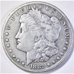 1882-CC MORGAN DOLLAR   VF