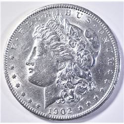 1902-S MORGAN DOLLAR  AU/BU