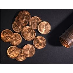 BU ROLL OF 1946-S LINCOLN CENTS