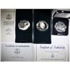 Image 1 : MODERN PROOF COMMEM SILVER DOLLAR LOT