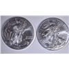 Image 1 : 2-2019 GEM BU AMERICAN SILVER EAGLES