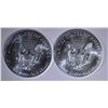 Image 2 : 2-2019 GEM BU AMERICAN SILVER EAGLES