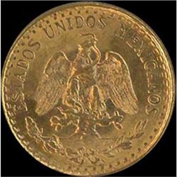 Mexico 1945 2 Pesos MS63