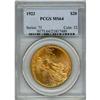 Image 1 : 1923 $20 PCGS MS64