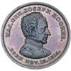 Image 1 : 1863 General Joseph Hooker Medal in Bronze, Gem Proof.