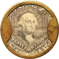 EP-167, HB-137, S-99, 24¢, J. GAULT, Plain Frame, Choice Extremely Fine.