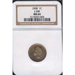 1858 Pattern 1c J208 NGC MS64