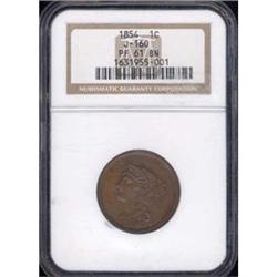 1854 Pattern 1c J160 NGC PF61BN