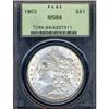 Image 1 : 1903 $1 PCGS MS64