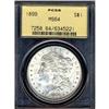 Image 1 : 1899 $1 PCGS MS64