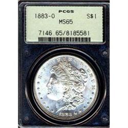 1883-O $1 PCGs MS65