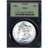 Image 1 : 1883 $1 PCGS MS64