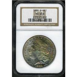 1882-S $1 NGC MS65*