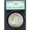 Image 1 : 1879-S $1 PCGS MS65