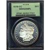 Image 1 : 1878-CC $1 PCGS MS62 DMPL