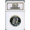Image 1 : 1957 50c NGC PF68 Cameo