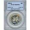 Image 1 : 1958-D 50c PCGS MS64FBL