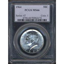 1956 50c PCGS MS65