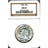 Image 1 : 1944 50c NGC MS64