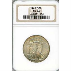 1941 50c NGC MS65