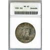 Image 1 : 1939 50c ANACS MS62