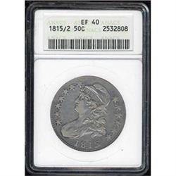 1815/2 50c ANACS EF40