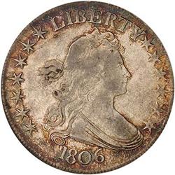 1806 Pt6 50c NGC AU55