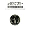 Image 1 : 2000-S Maryland Silver 25c ANACS PF67HCAM