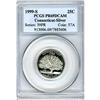 Image 1 : 1999-S Connecticut Silver 25c PCGS PF69DCAM